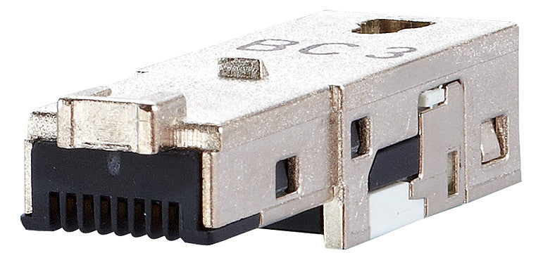 METZ CONNECT Modular-Stecker Cat6 RJ45 1401400810-I 22-26AWG Feldkonf Schirm