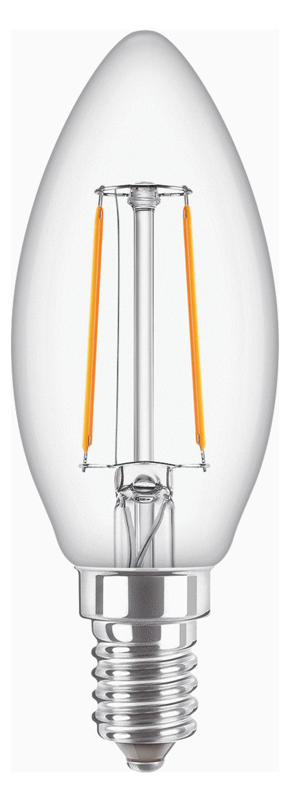 PHILIPS-LM LED-Kerzenlampe FM E14 B35 2W CorePro LEDCandleND 2-25W E14B35 82 2700