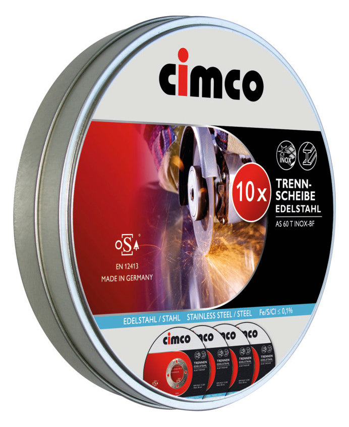 CIMCO Trennscheiben-Set 10tlg 206842