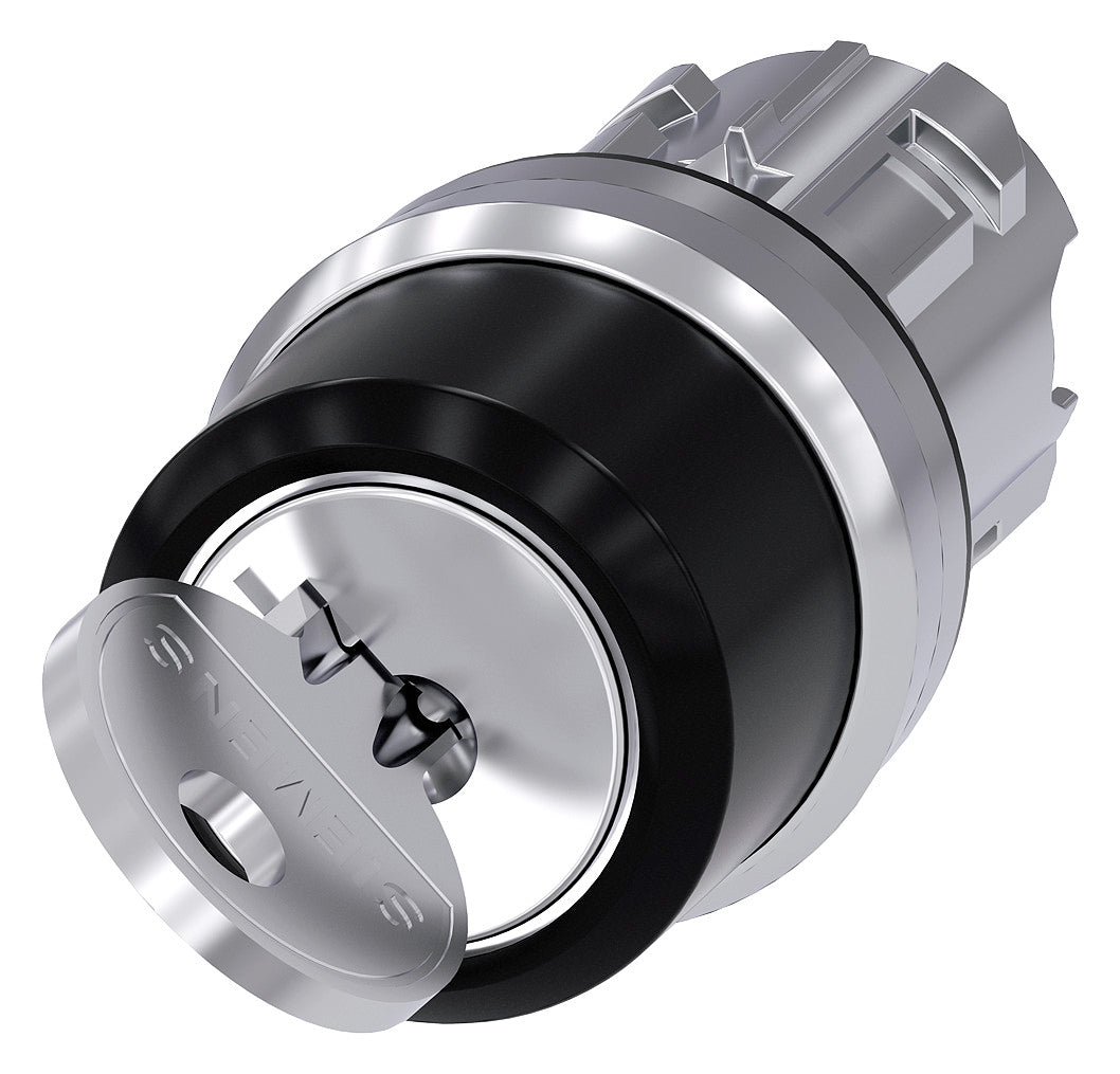 SIEMENS Schlüsselschalter 2stuf rechteck 3SU1050-4BF11-0AA0 22mm 29,45x49,5mm