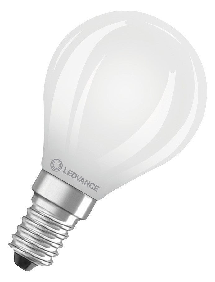 LEDVANCE LED-Lampe FM E14 1,2W 2700K ws LED Classic P 25 Fil EE A S 1.2W 82 255l