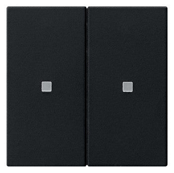 GIRA Tastwippe KNX sw mt Kst Thermopl 2f System 55 5107005 Bussystem KNX-RF (Funk