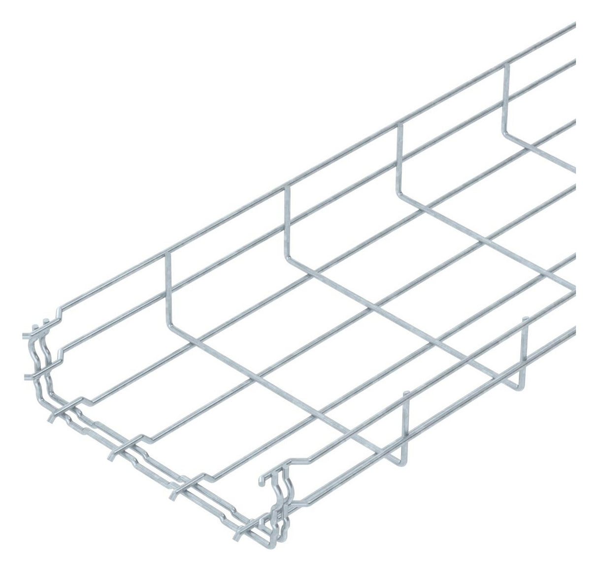 BETTERMANN Gitterrinne U-Form Klickbef GRM-Serie GRM 55 200 FT 55x200x3000mm