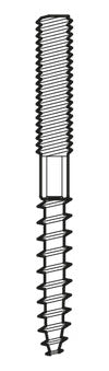 WALRAVEN Stockschraube ev M6x60