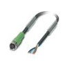 PHOENIX Sensor-Aktorkabel 5p 5m M8 ger SAC-5P- 5,0-115/M 8FSB Female fr.Ende