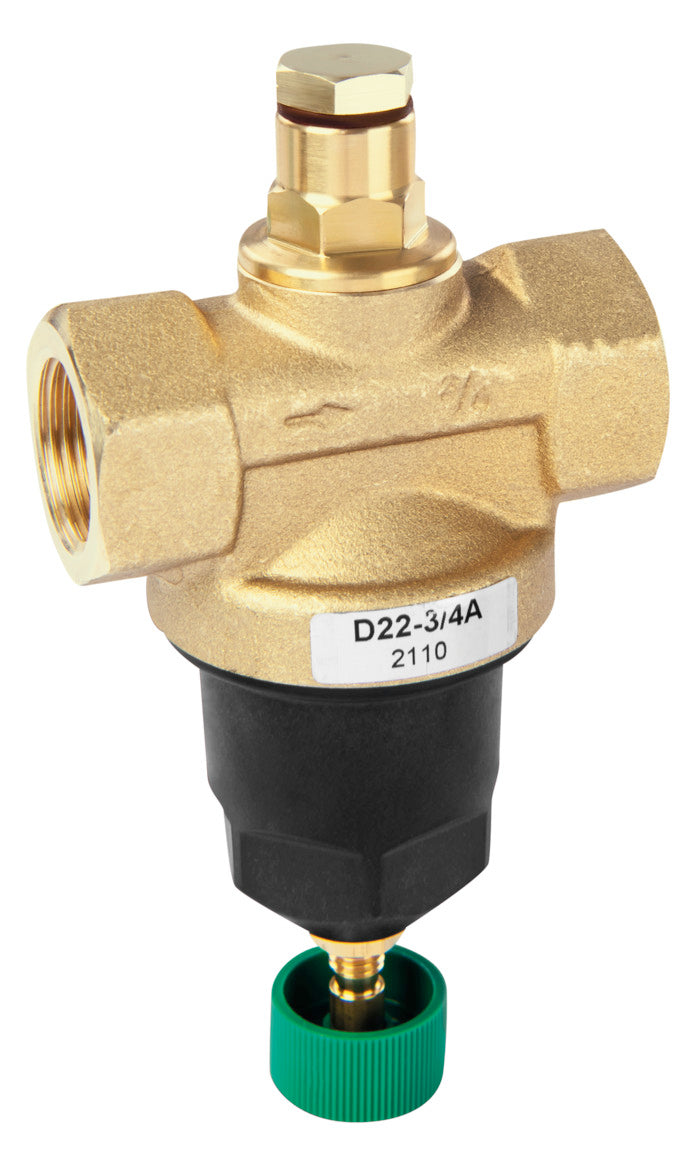 Honeywell Druckminderer für Druckluft bis 70 Grad Typ D22, R 1 1/2, ohne Manometer | D22-11/2A