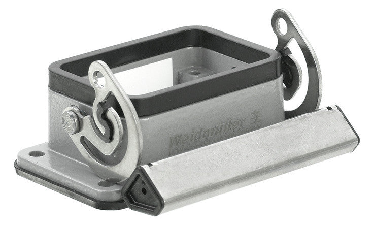 WEIDMÜLLER Anbaugehäuse Längsbügel alu HDC 06B ALU IP66 82x29x68mm oben