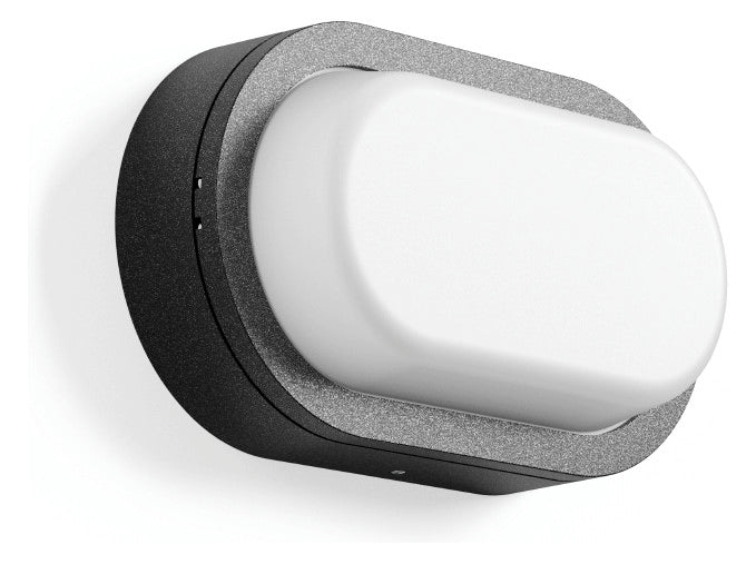 RZB LED-Ovalanbauleuchte 12W 3000K 680lm AluLux 582062.0031 anth