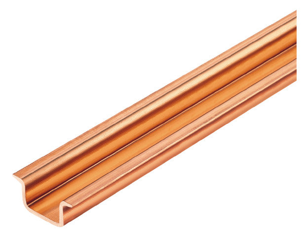 WEIDMÜLLER Tragschiene Cu unbeh 35/15mm TS 35X15/2.3 2M/CU/BK 2000mm