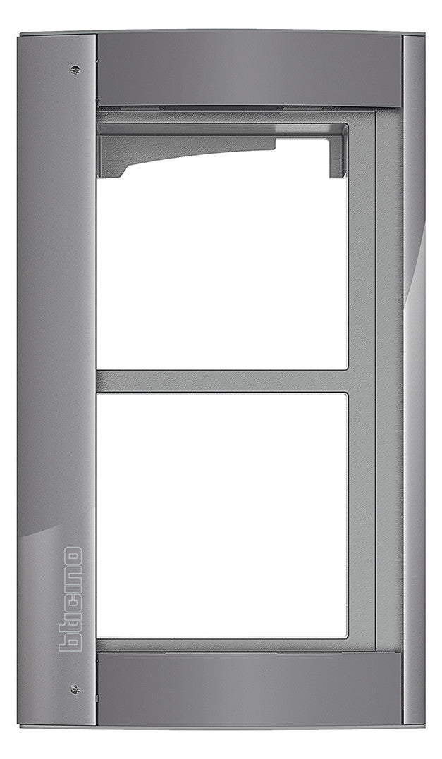 LEGRAND Rahmen-Türstation 2f UP anth Alu Bticino 350223 138x235x15mm