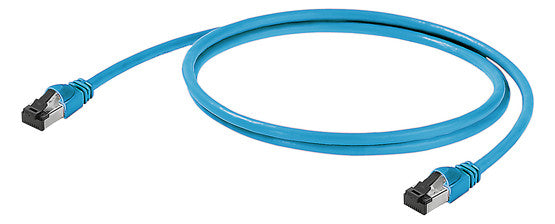 WEIDMÜLLER Patchkabel Cat5 SF/UTP IP30 IE-C5ES8VB0005N40N40-B-K6KV 0,5m bl 1:1