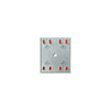 SIEDLE Adapter 4f UP gr ST 178x213x30mm VA/GU 524-0 Diebstahlsich.integrb