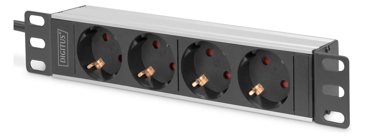 ASSMANN ELEKTRO Rack-Stromverteilung 1HE DN-95418 4Steckd