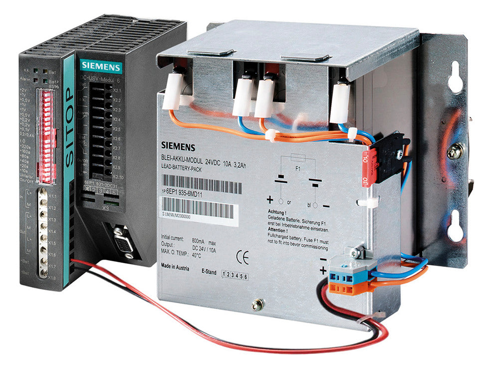 SIEMENS Akkupack 24V Blei 3200mAh 12zell SITOP 6EP1935-6MD11 82x151x190mm