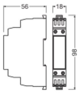 LEDVANCE Steuergerät 5,3W IP20 REPEATER DALI-2 RAIL MOUNTING