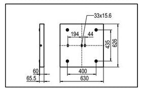 RIDI LED-Deckenanbauleuchte 21W 4000K ws LENSES-AQ0622DAWS840B0350 3690lm Konv