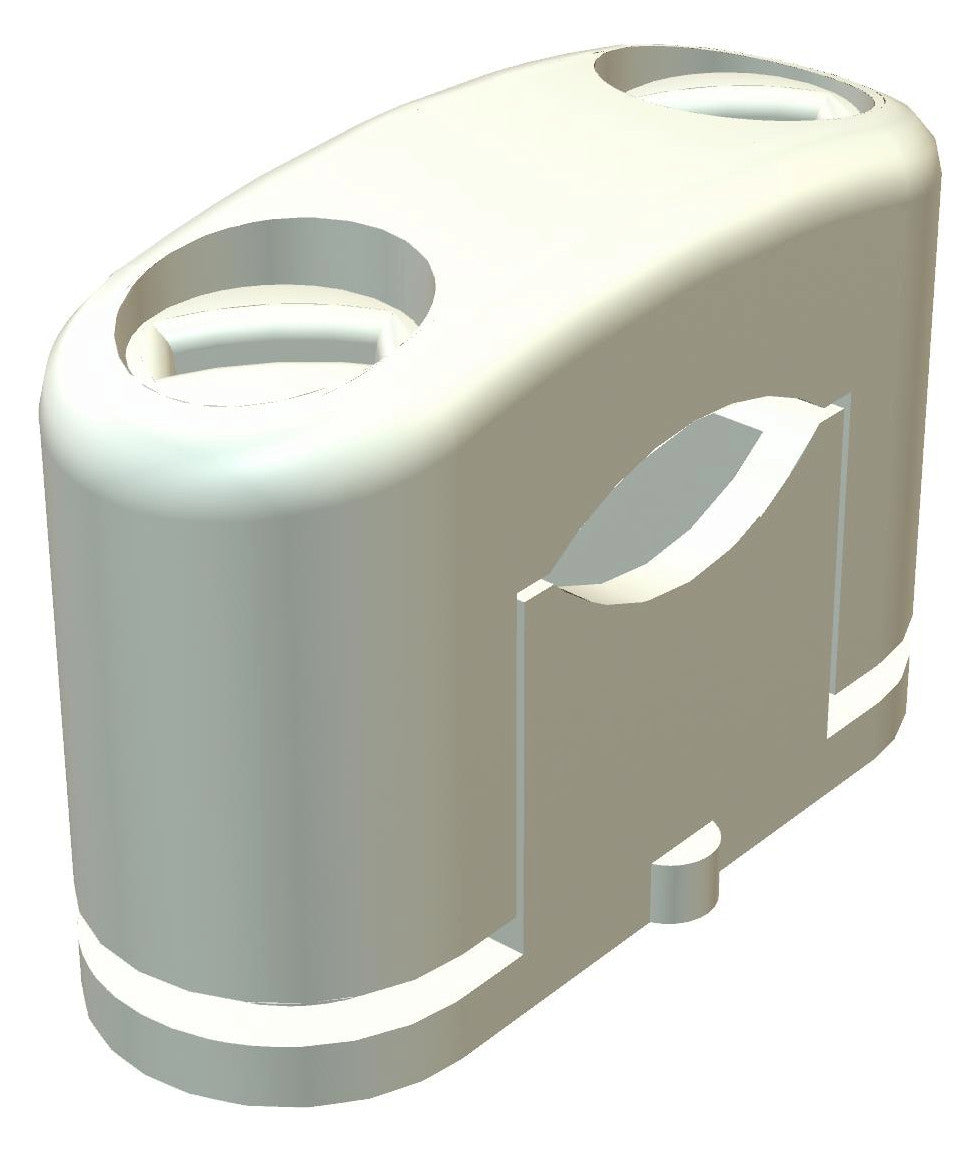 BETTERMANN Abstandsschelle 1f 34mm Kst SOM 3082 LGR geschl hfr