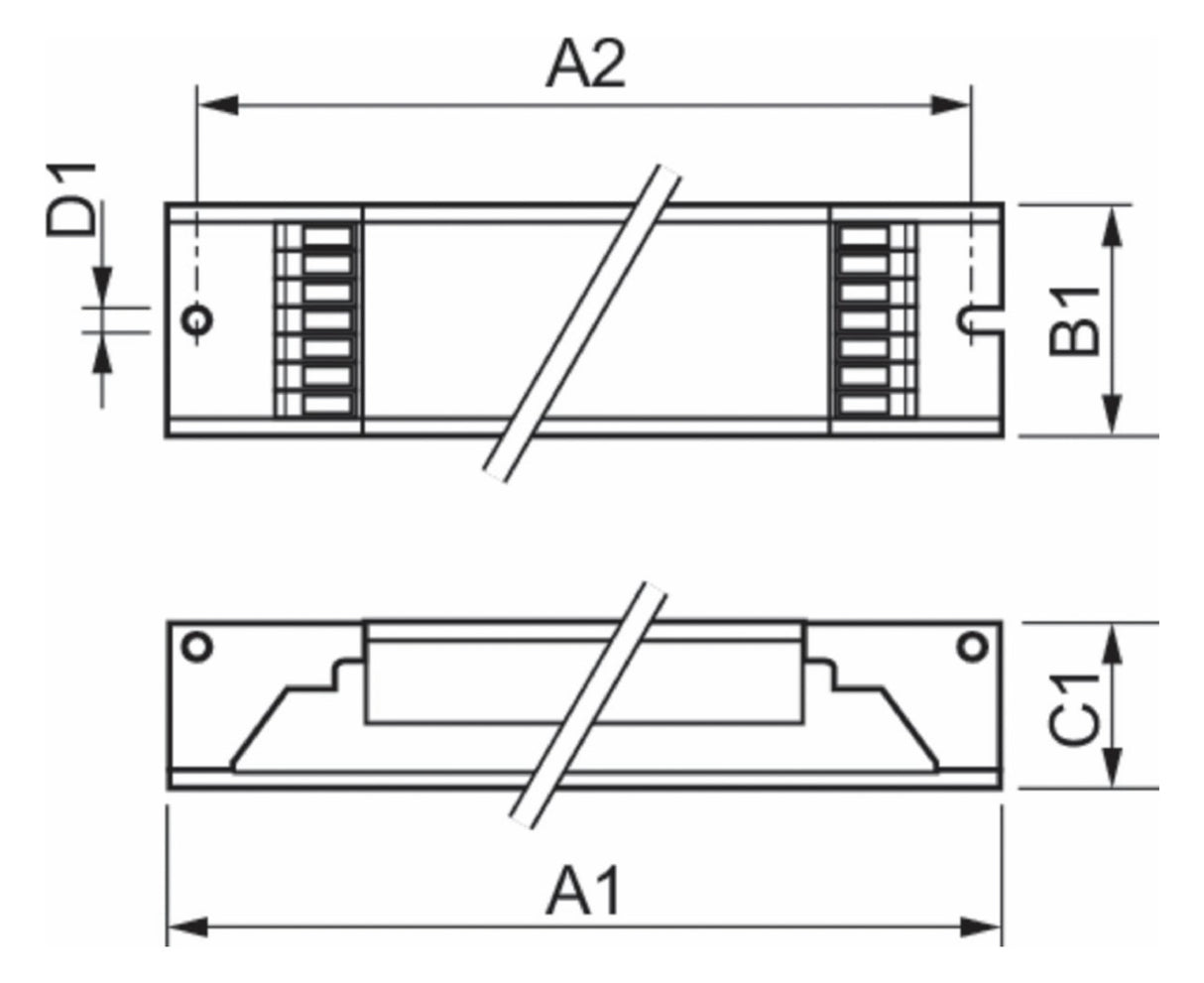 PHILIPS-LM Vorschaltgerät 4x14-24W f.T5 HF-Pi 3/4 14/24 TL5/PL-L EII 220-24 elek
