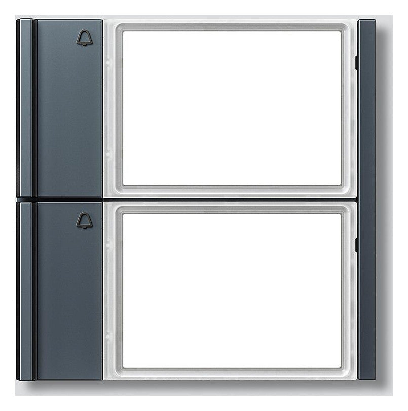 SIEDLE Ruftastenmodul Bus 2RT anthgr TM 700-2-0 AG 99x99x26mm