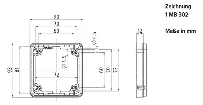 MENNEKES CEE-Rahmen CEE-uni 4239