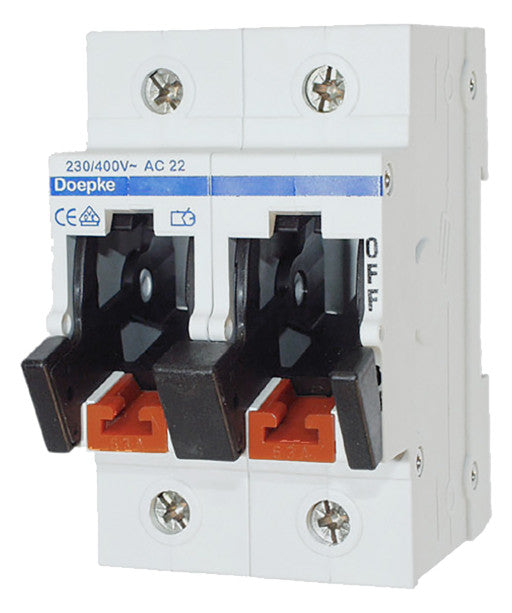 DOEPKE D0-Lasttrennschalter D02 2p 400V Tytan II D0-63-2 63A