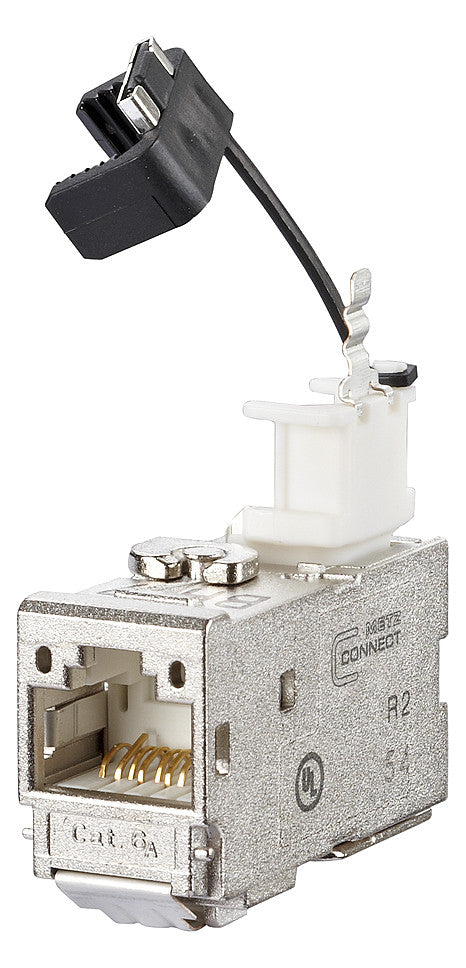 METZ CONNECT Modular-Buchse Cat6A RJ45 130B13-E 26-22AWG Schirm rnd si