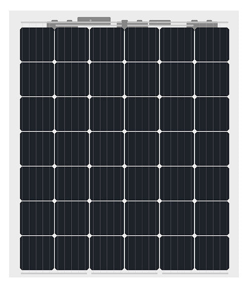 Sonnenkraft SK-DOPPELGLAS Modul 210Wp bifacial 2x4mm ohne Rahmen Maxim | 354410000