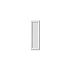 SIEDLE Rahmen-Türstation 4f UP ws alu KR 611-4/1-0 W 431x131x15mm