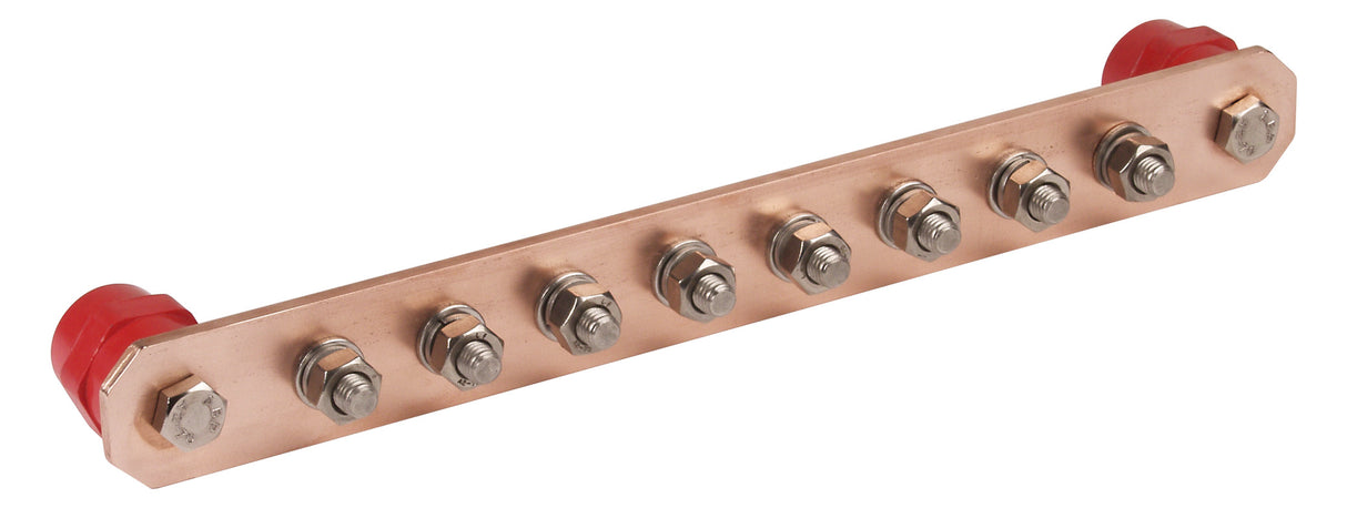 DEHN SE Potentialausgleichschiene 8rndl PAS I 8AP M10 CU Cu n.Klemme V2A