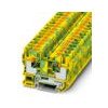 PHOENIX Schutzleiter-Reihenklemme gn/ge PT 10-PE 0,5-16qmm 1Etage TS35