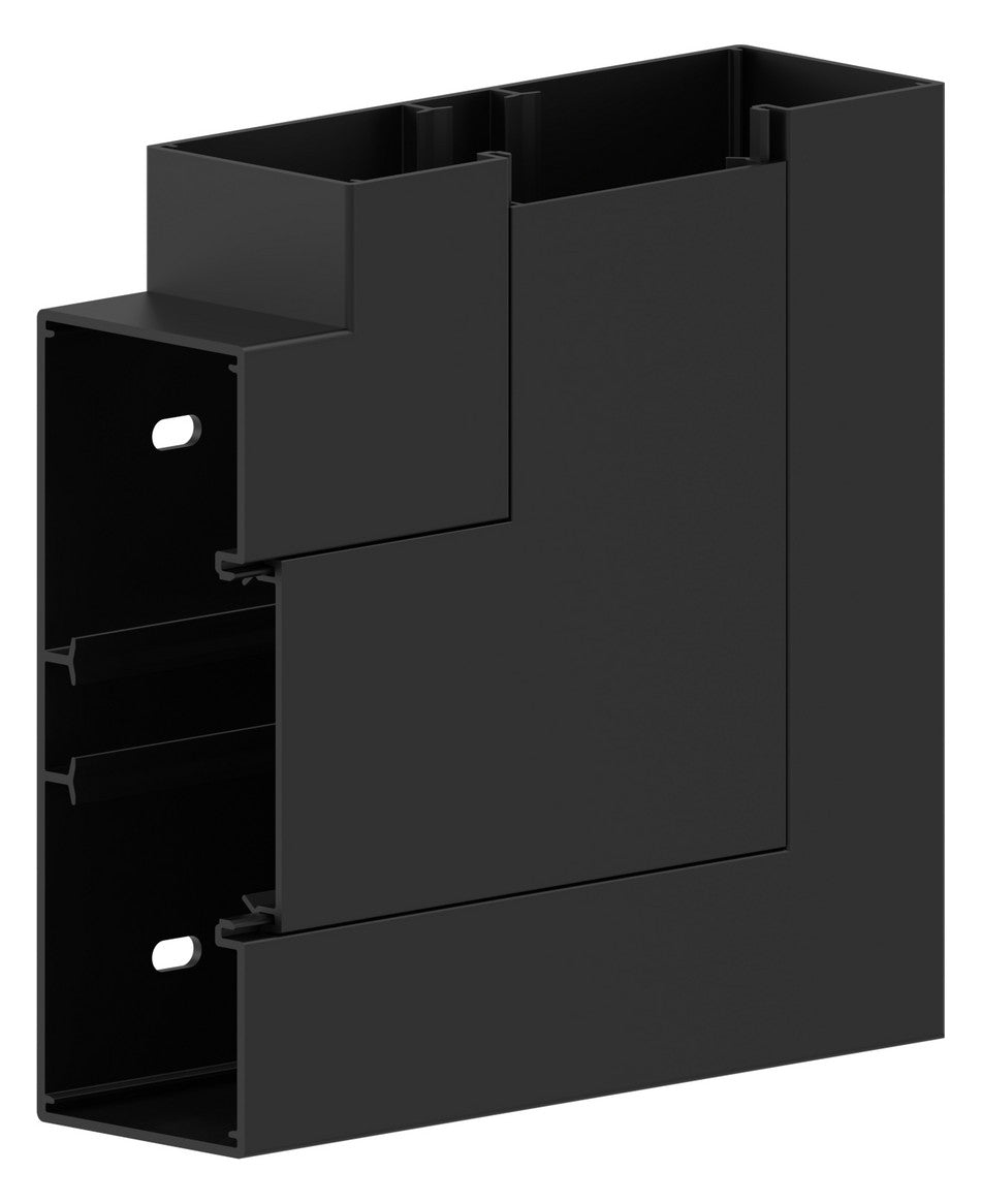 GGK Flachwinkel GEB-K UT/OT 60x170mm Kst BR 60x170/80-FW sw unbeh RAL905