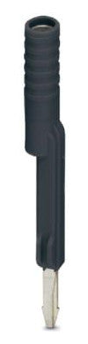 PHOENIX Prüfstecker 1p 4mm sw PAI-4-FIX BK