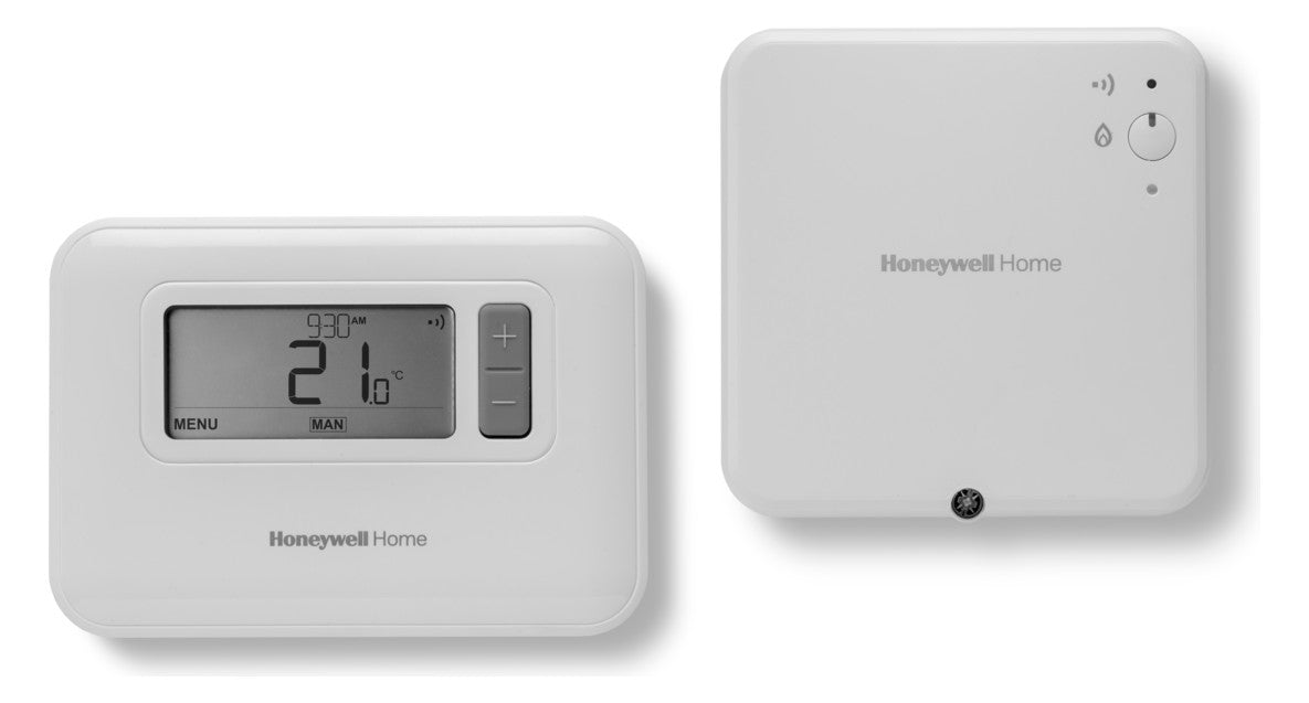 Honeywell Home Raumthermostat T3R per Funk auf Empfängerbox, weiß | Y3H710RF0067