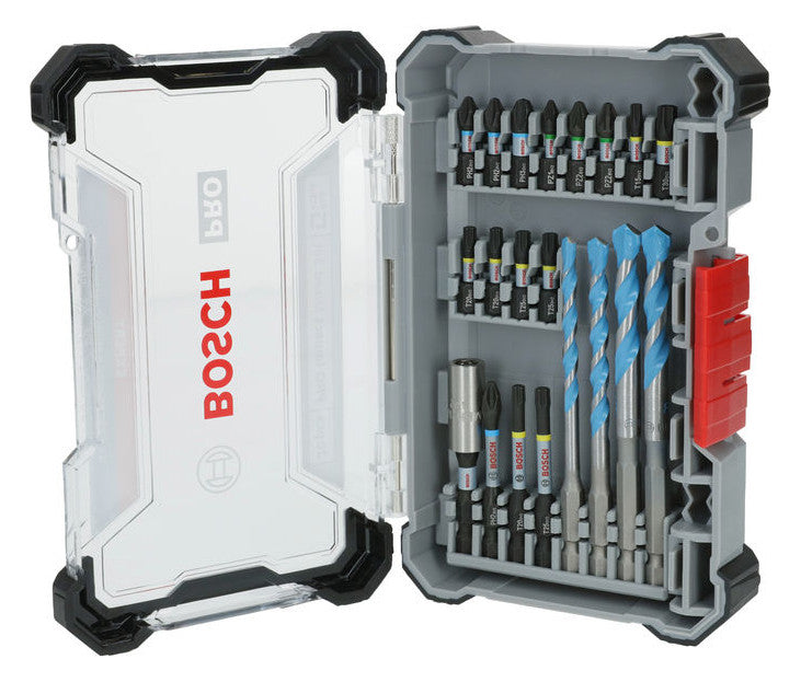 BOSCH-EW Werkzeugset 20tlg Bohrer 4xHSS BOHRER-/SCHRAUB Box