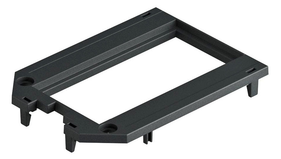 BETTERMANN Abdeckplatte PA 104mm 12fÖffn UT34 P2 sw RM45