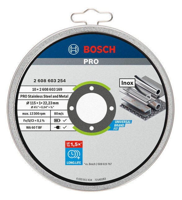 BOSCH-EW Trennscheibe 115x1mm 2608603254