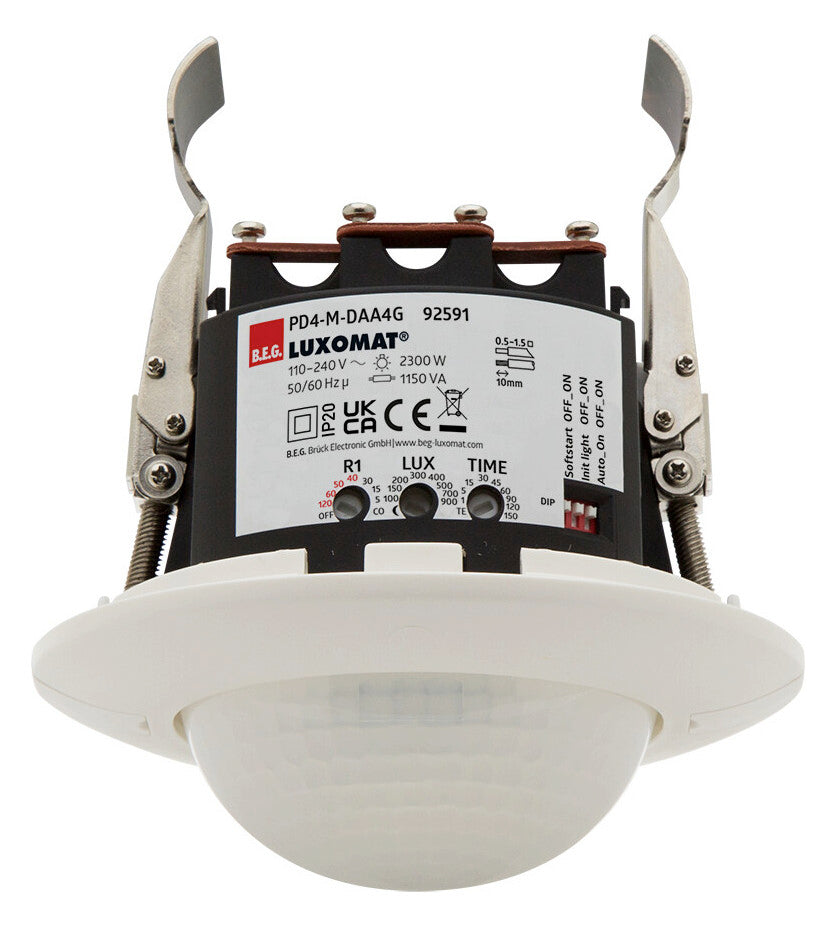 BEG Präsenzmelder 360° EB ws IP20 fernb PD4-M-DAA4G-DE Präsenzmelder 2300W HLK