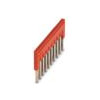 PHOENIX Querverbinder 10p rt steckb isol FBS 10-5 24A m.Berühr.schutz