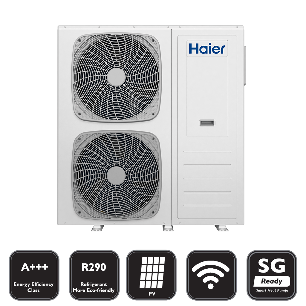 Haier Monoblock‑Wärmepumpe HPM14‑Nd2 – 14,0 kW Heizen – R290
