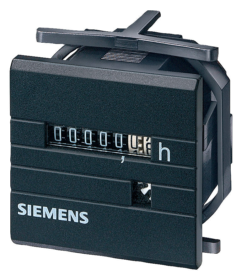 SIEMENS Betriebsstundenzähler analog AC 7KT5504 FRmont 230V 100000h IP20 quarz