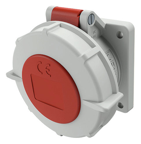 MENNEKES CEE-Anbausteckdose 5p 16A 6h 1131 400V/rt IP67 schraubl.Kl ger Kst