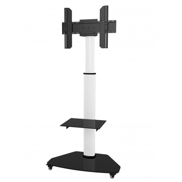 TV Trolley für LCD LED TV 37-70", weiß, mit Ablage Stück