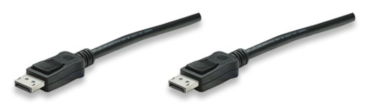 DisplayPort 1.2 Audio/Video Anschlusskabel, schwarz, 3 m - ICOC-DSP-A-030