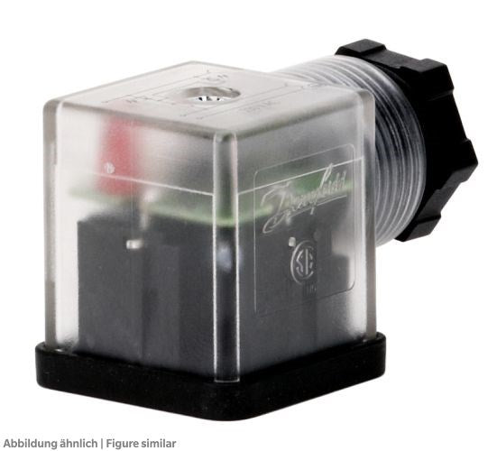 Kabelstecker 230V AC/DC Anschluss EN 175301-803