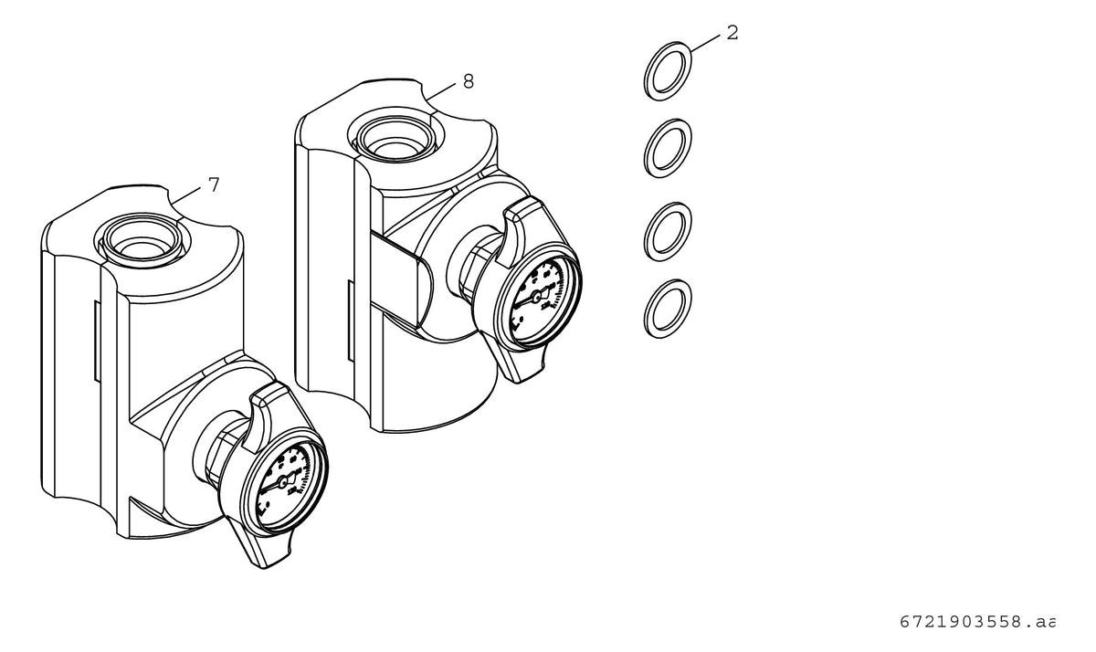 Bosch Installationszubehör CS 20-1 Servicepaket Heizung für einen Heizkreis | 7738112833