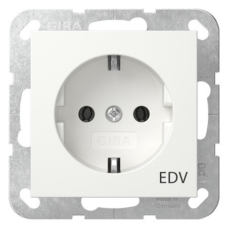GIRA Steckdose 1f rws glz UP EDV IP20 System 55 445803