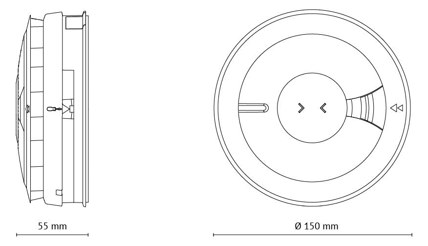 EI ELECTRONICS Rauchmelder Funk ws Ei3016 autark Netzbetr