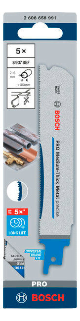 BOSCH-EW Säbelsägeblatt 150mm Edst SÄBELSÄGEBLATT Nichteisen-Metalle