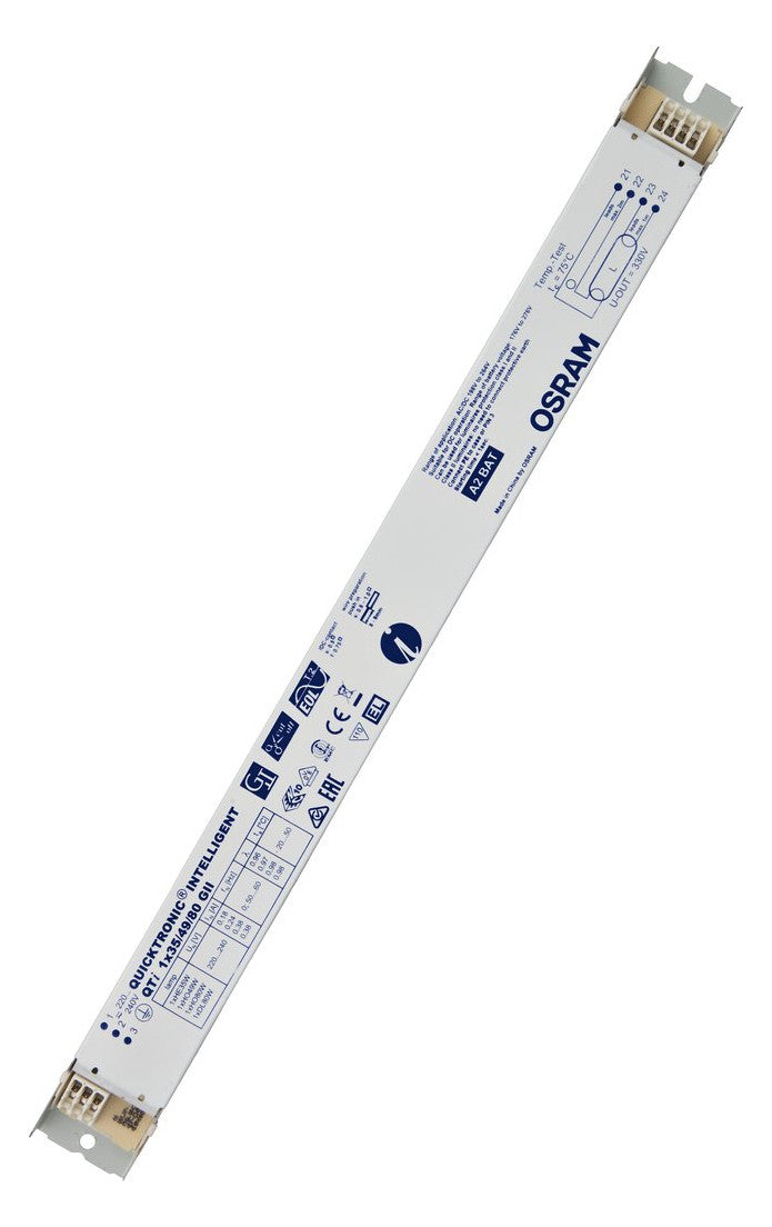 OSRAM Vorschaltgerät 35-80W elektr f.T5 QTi 1X35/49/80 GII MW