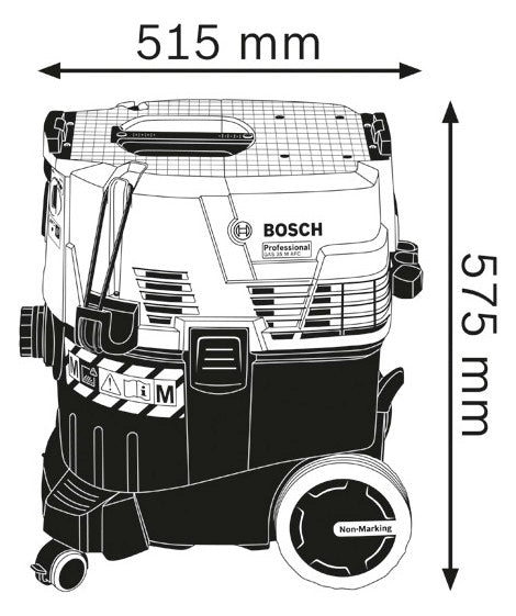 BOSCH-EW Nass-/Trockensauger 1380W 35l Professional GAS 35 M AFC 1380W 254mbar